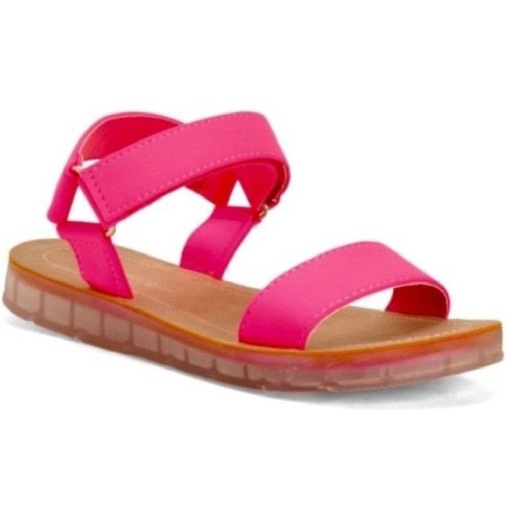 Madden Girl Penny Glow Pink Sandals